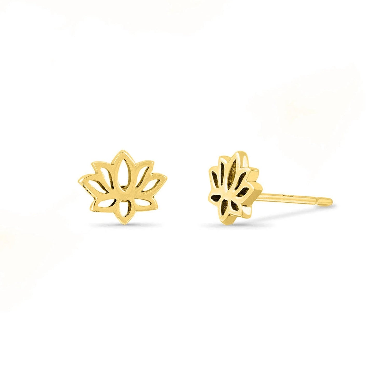 Gold Plated Stud Earrings