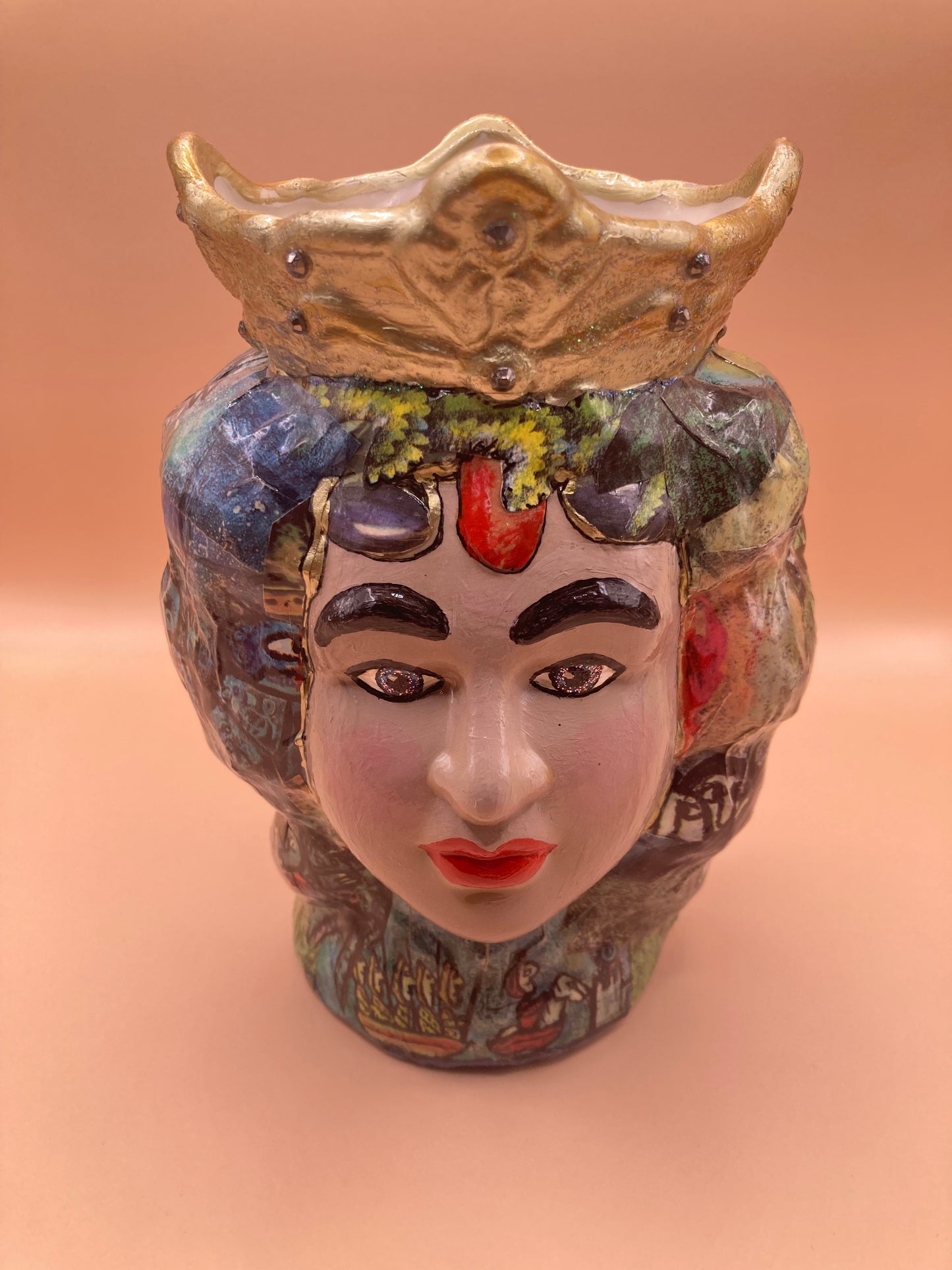 Prince Emanuele - Mixed Media Sculpture