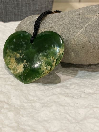 Pounamu Heart Pendant