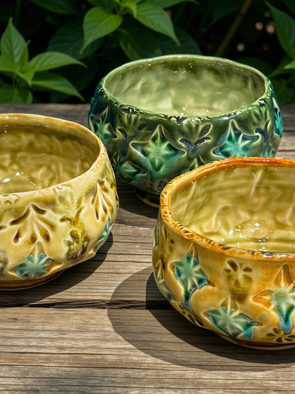 Nature Imprinted Small Bowl