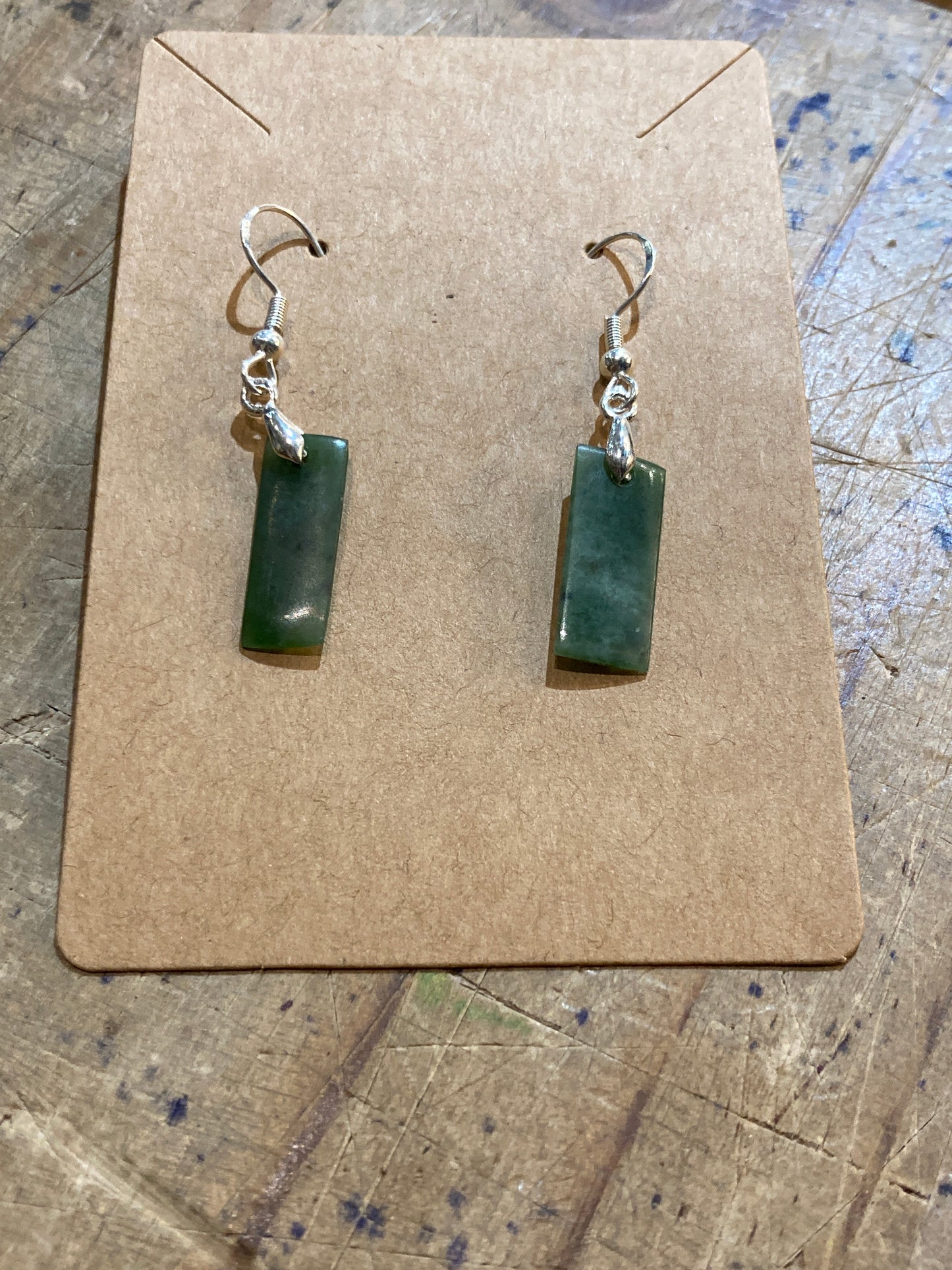 Pounamu Earrings
