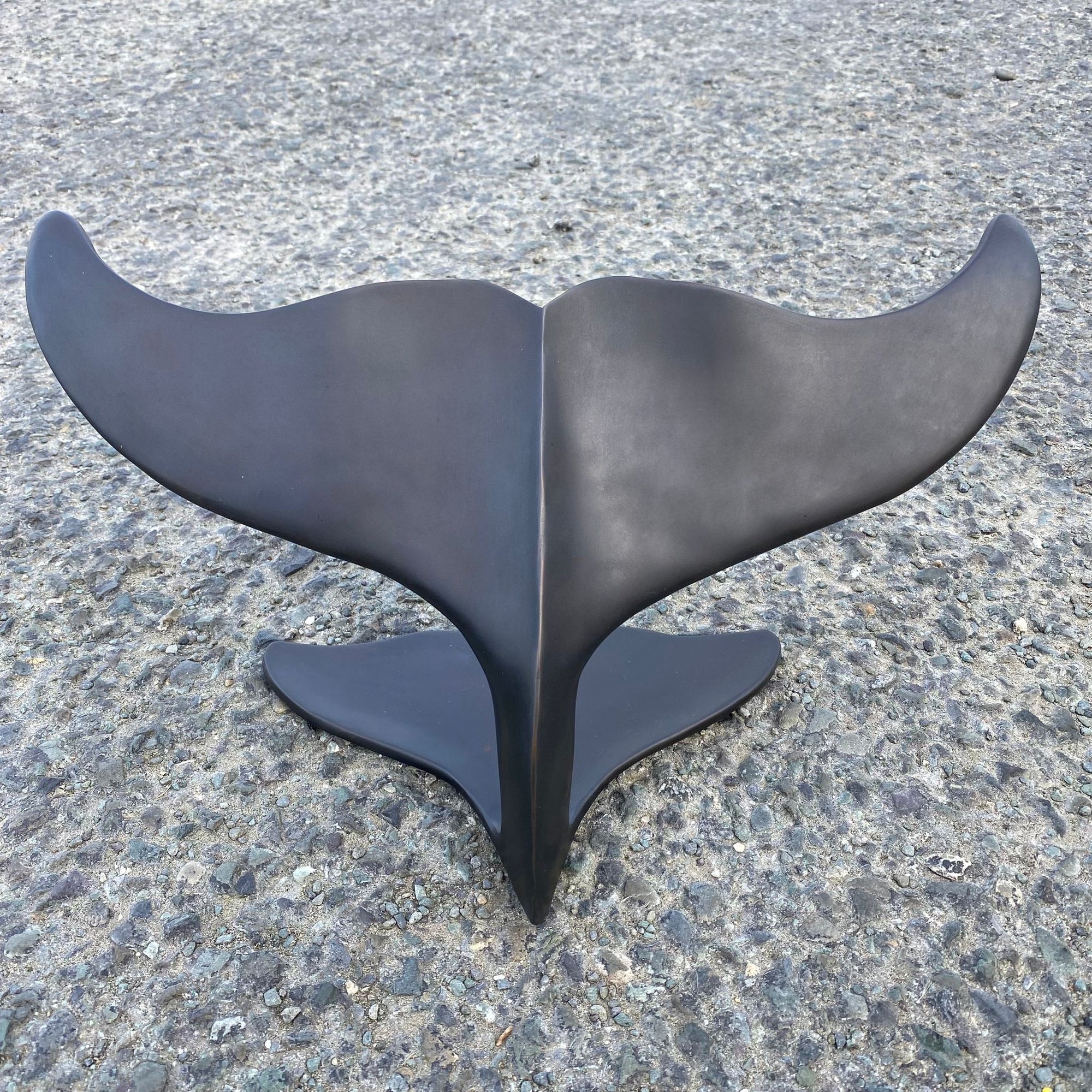 Bronze Whale Sculpture - 40cm