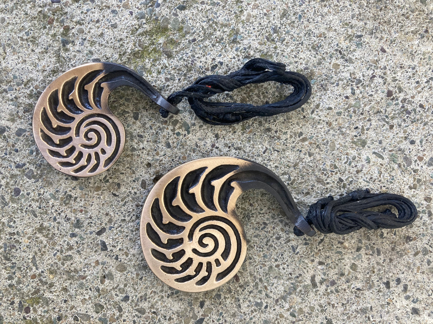 Bronze Nautilus Pendant