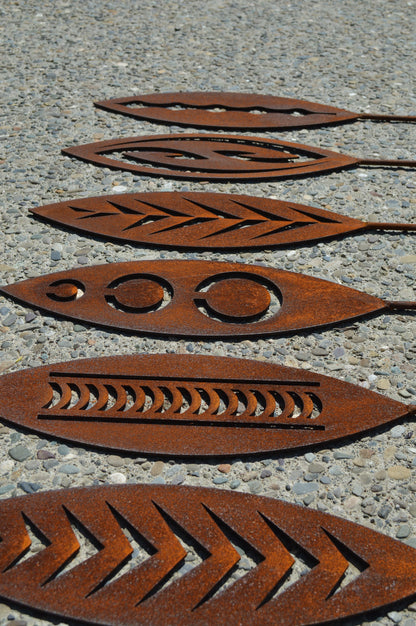 A Rusty Affair - Corten Garden Spears