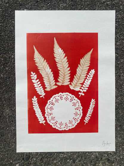 L.O.S.T 5 - Monotype Print