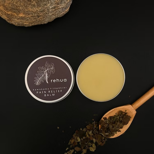Kawakawa and Tūpākihi Pain Relief Balm