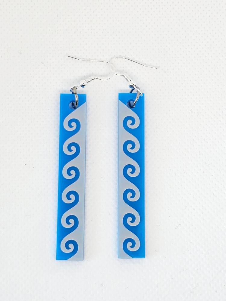 Wave Earrings - Kelly's Kete