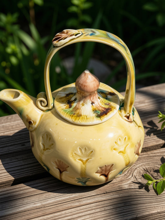 Nature Imprinted Teapot