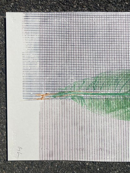 L.O.S.T 13 - Monotype Print