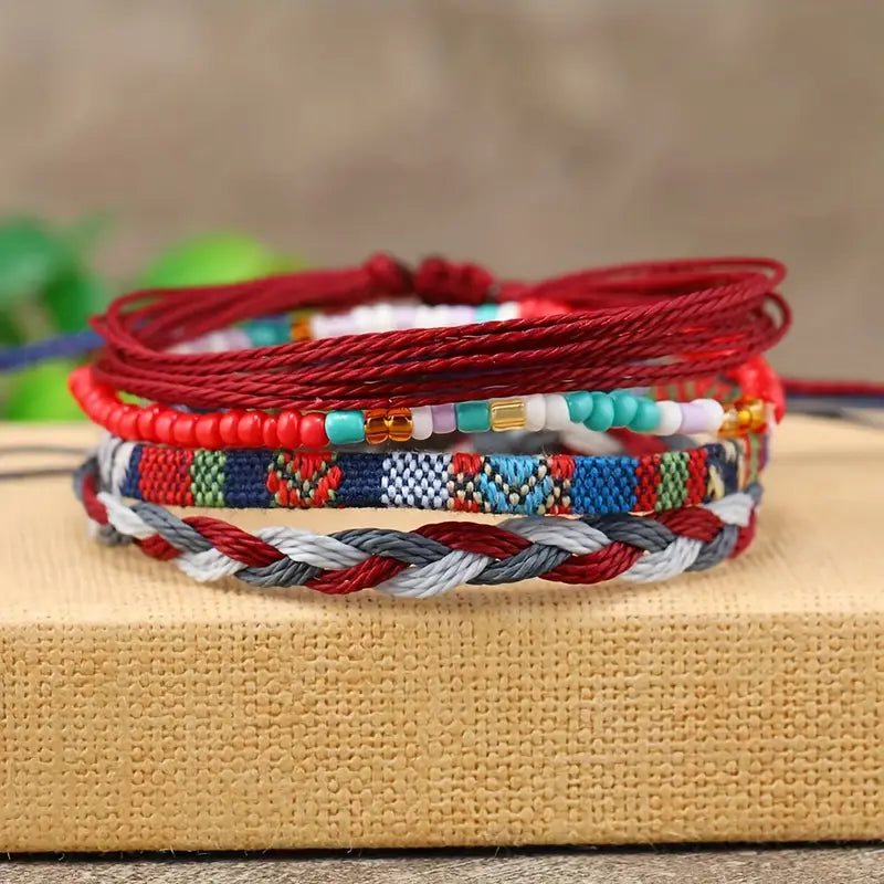 Rope Beaded Bracelets