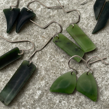 Pounamu Earrings