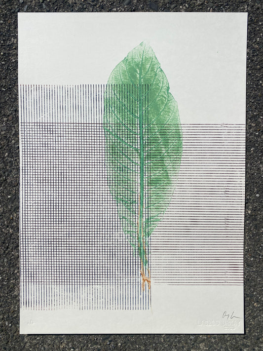 L.O.S.T 13 - Monotype Print