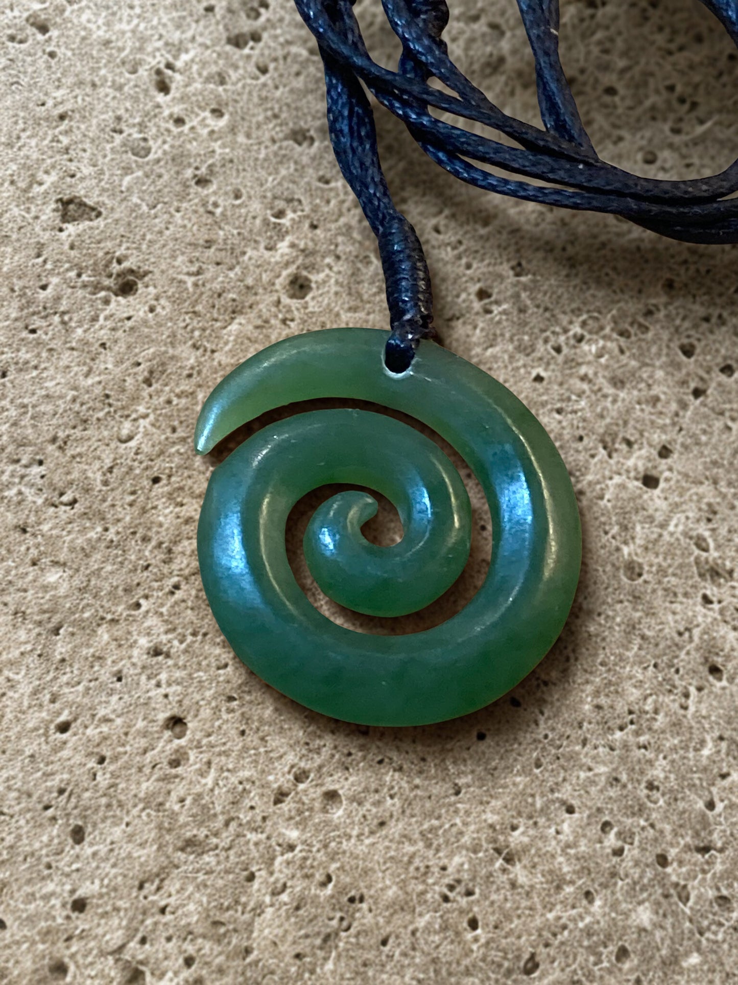Koru Pounamu Pendant