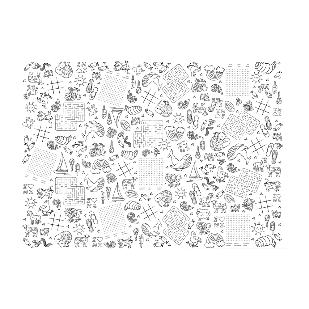 Colour in Tablecloth