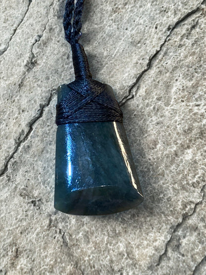 Pepe Toki Pounamu Pendant