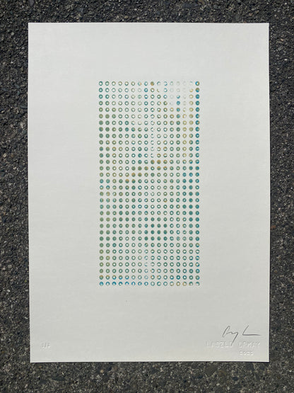 L.O.S.T 4 - Monotype Print