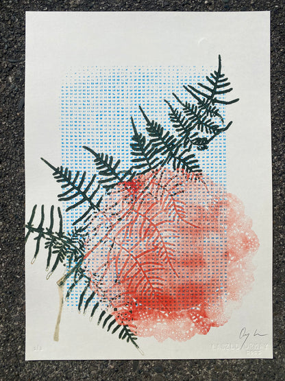 L.O.S.T 8 - Monotype Print