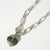Big Green Heart Necklace
