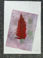 L.O.S.T 7 - Monotype Print