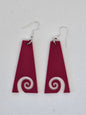 Low Koru Earrings - Kelly's Kete