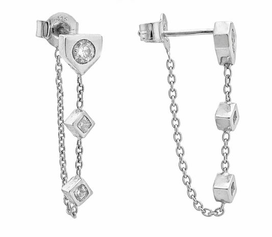 Sibling Dangle Earrings