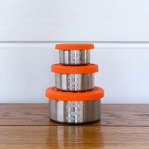 Stainless Steel Snack Boxes and Pots