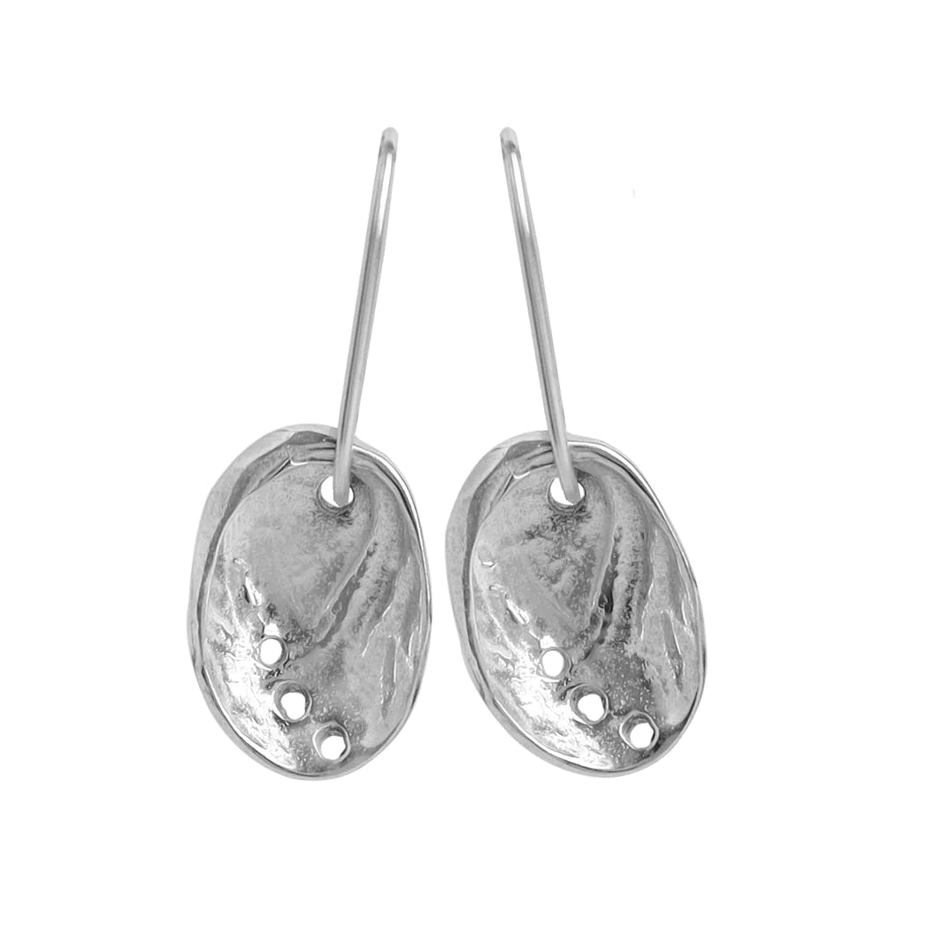 Silver Baby Paua Earrings