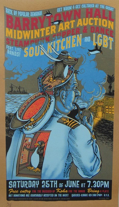 Gig Posters - Hand pulled Serigraph