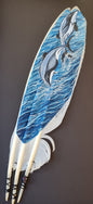 Unity - NZ Dolphins - Painted Feather