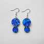 Blueberry Pop - Small Top & Tiny Round Earrings