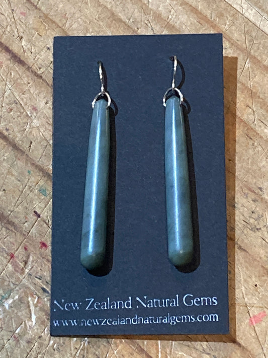 Blue Jade Drop Earrings - Nelson Jade