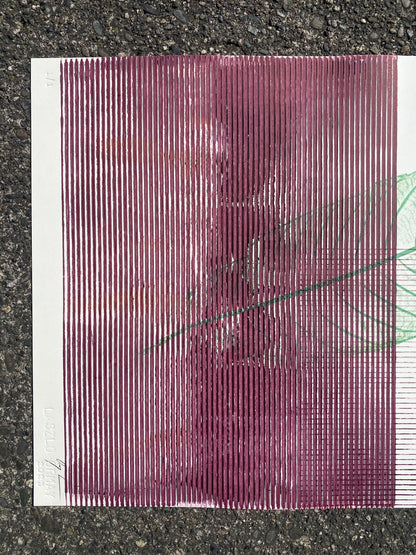 L.O.S.T 9 - Monotype Print