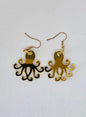 Octopus Earrings - Kelly's Kete