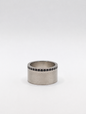 Sterling Silver Ring with Black Sapphires
