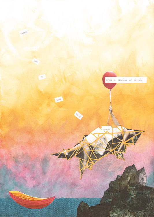 Loving you is like being caught...