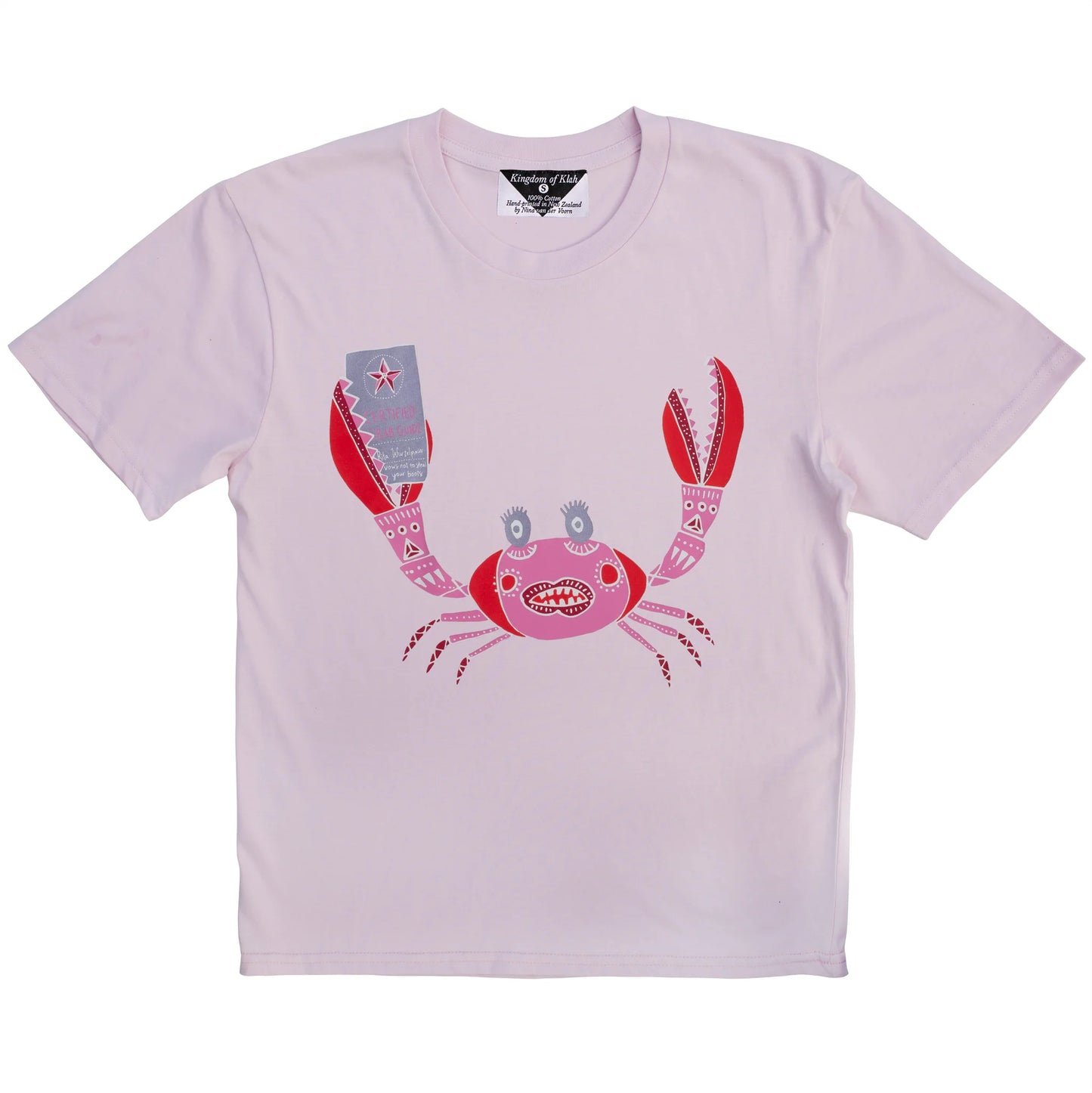 Women’s Tee - The Certified Crab Guides of Klah - Orchid
