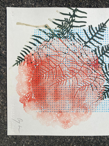 L.O.S.T 8 - Monotype Print