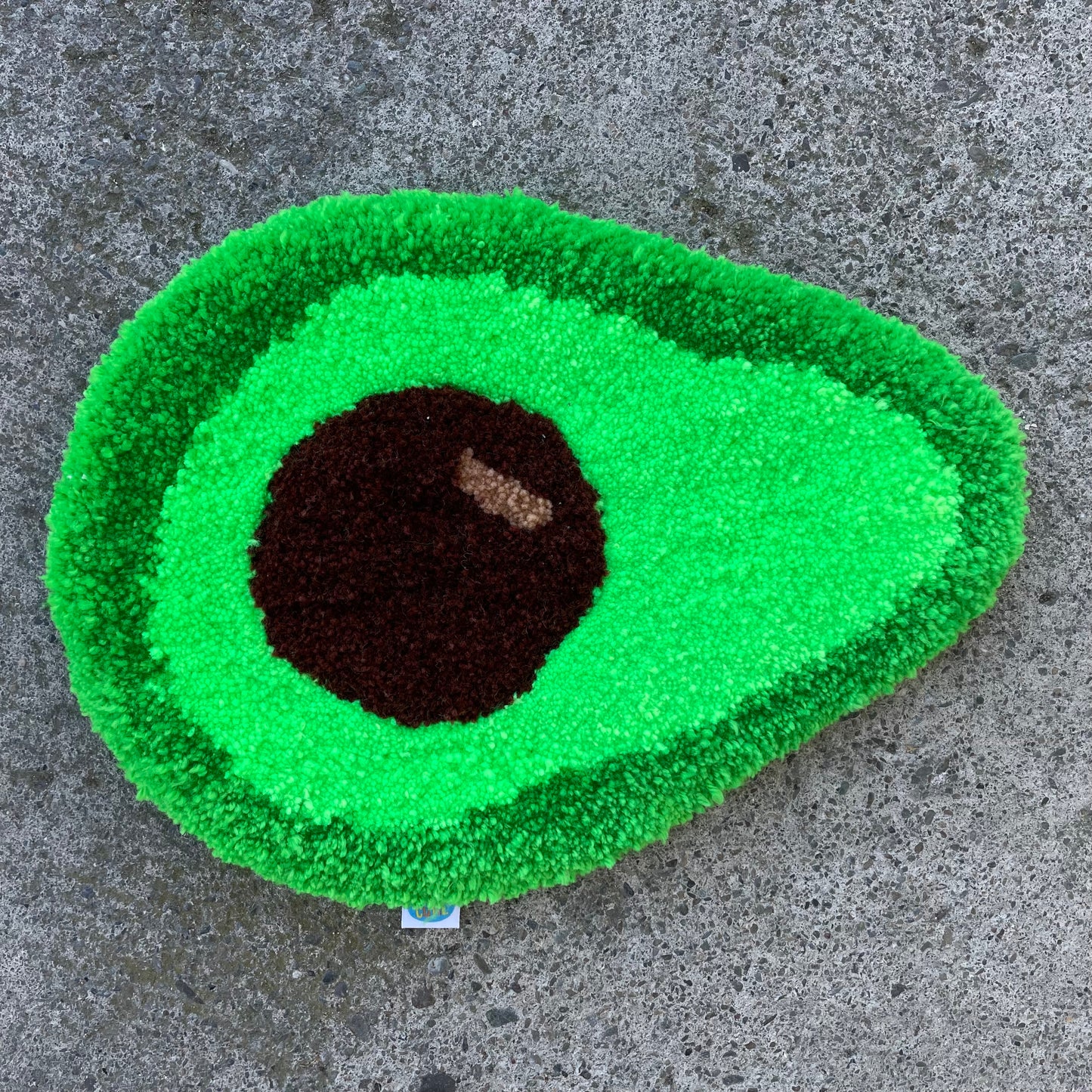 Avocado Rug Tufted Wall Hanging