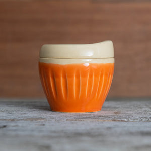 Small Ceramic Deskel Cup