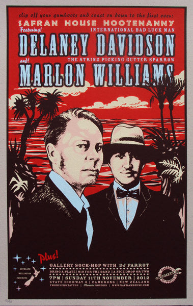 Gig Posters - Hand pulled Serigraph