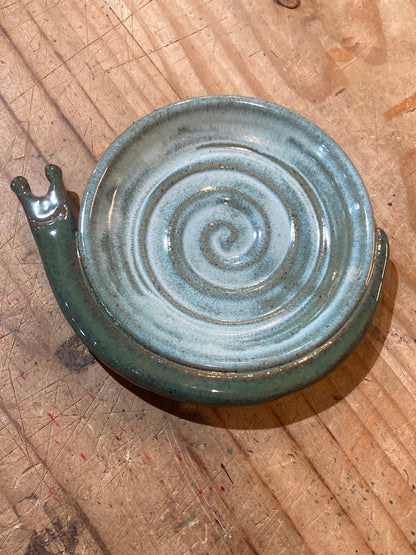 Ceramic Snail Dish
