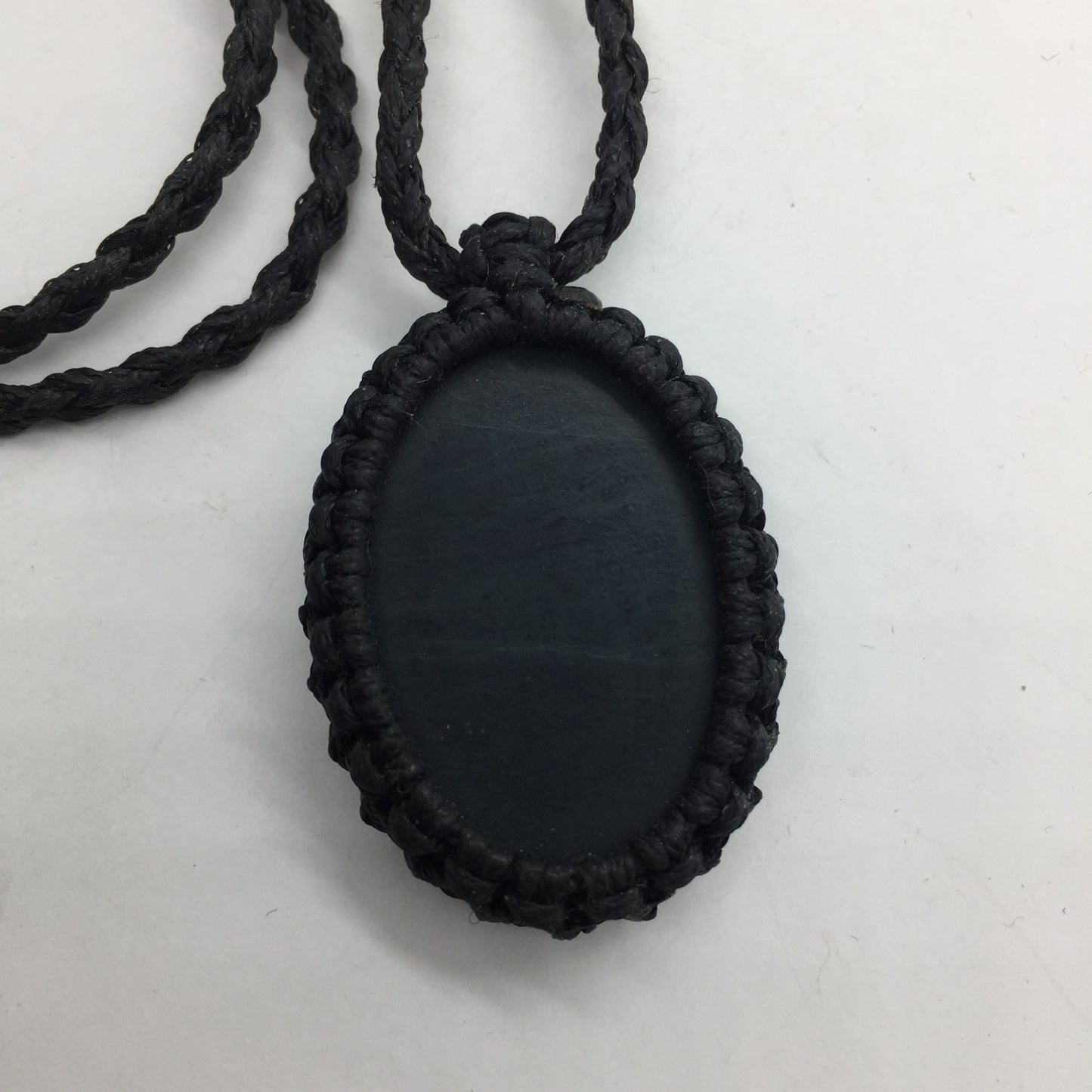 Blue Jade Amulet Pendant - Nelson Jade