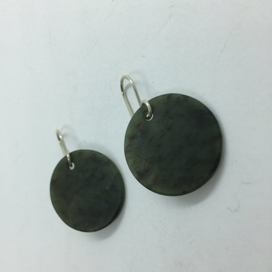 Jade Round Earrings - Nelson Jade