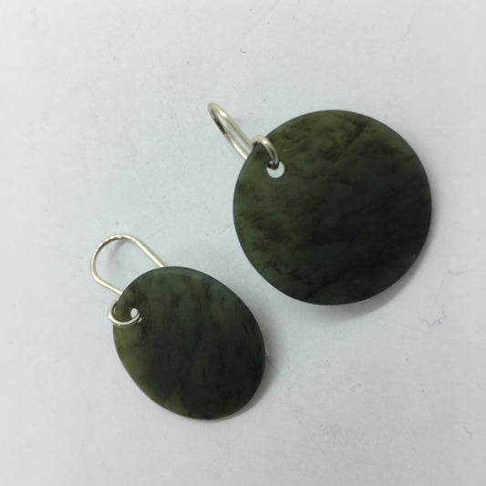 Jade Round Earrings - Nelson Jade