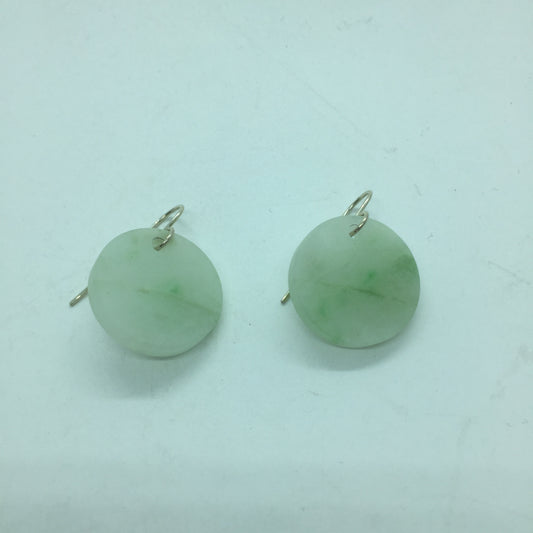 Serpentine Round Earrings - Nelson Riverstone