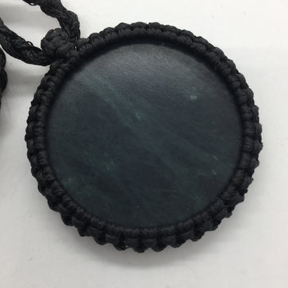 Blue Jade Laced Pendant - Nelson Jade