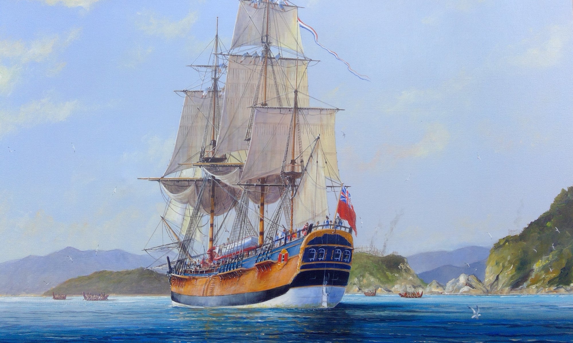 HMS Endeavour - 1770