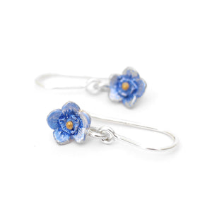 Forget Me Not Flower Drop Earrings