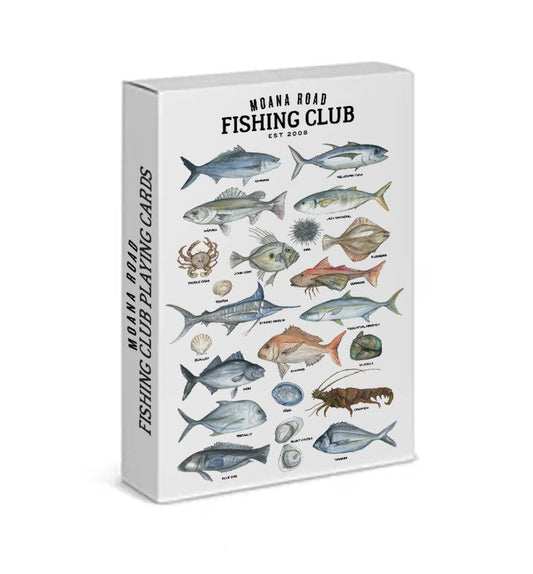 Fish Club Playing Cards in Tin