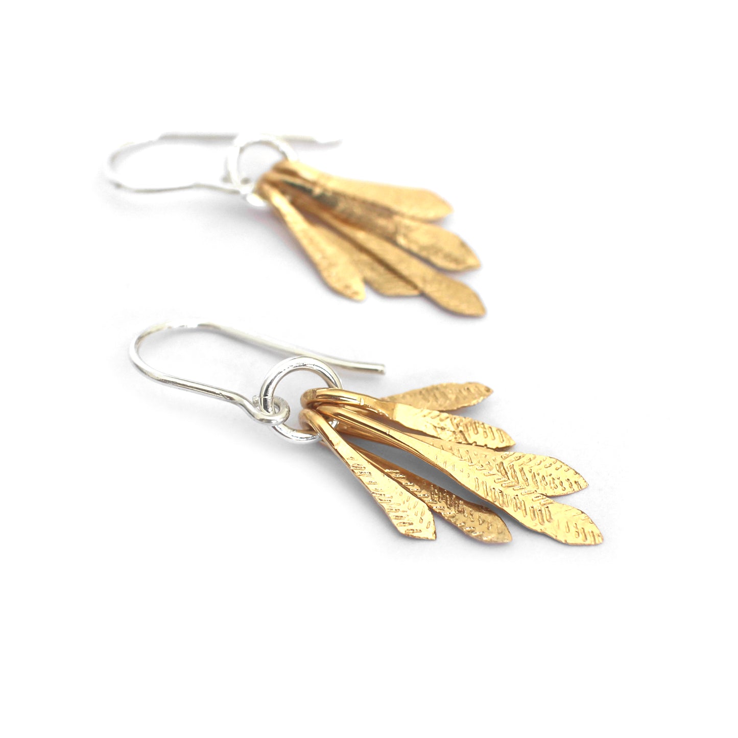 Gold Flutter Earrings